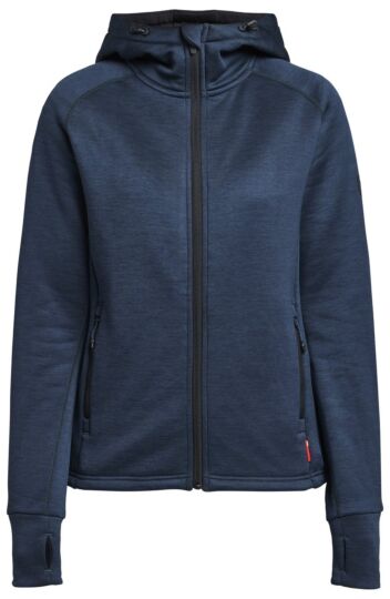 Tenson Txlite Hoodie Women Dames Donkerblauw