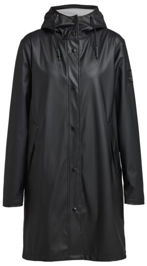Tenson Apelviken Rain Coat Women Dames Zwart