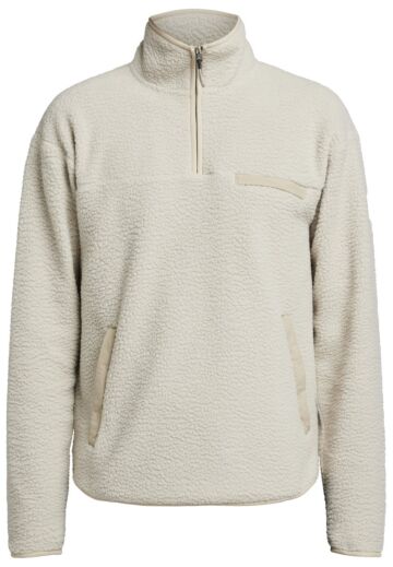 Tenson Yoke Half Zip Men Heren Zand