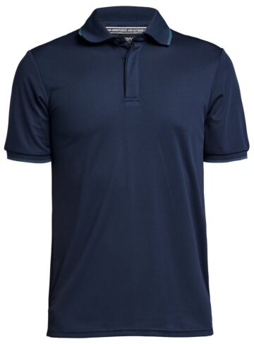 Tenson Txlite Quick Dry Polo Men Heren Donker Marineblauw