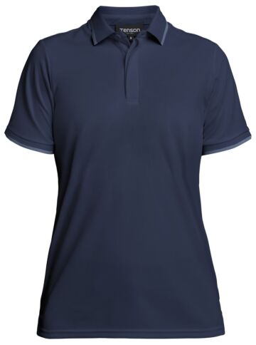 Tenson Txlite Quick Dry Polo Women Dames Donker Marineblauw