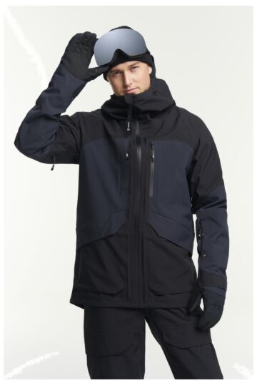 Tenson Nayoro Shell Jacket Men Heren Zwart