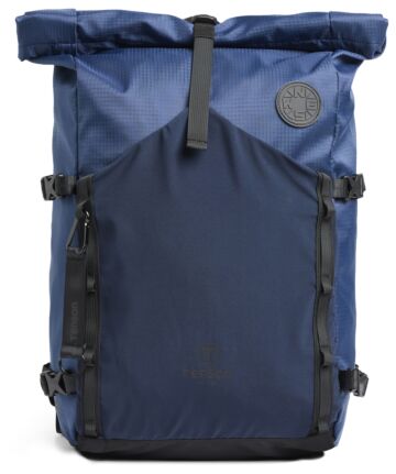 Tenson Camper Roll-Top Backpack 20/29 L Donker Marineblauw