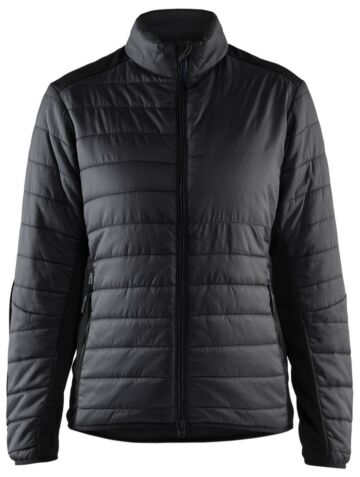Blåkläder 4715-2030 Dames warm gevoerd vest Zwart/Donkergrijs