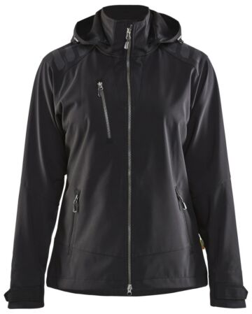 Blåkläder 4719-2513 Dames softshell jack Zwart