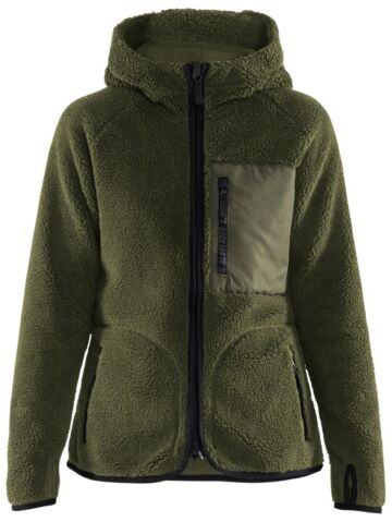 Blåkläder 4727-2955 Dames pilé vest Herfstgroen