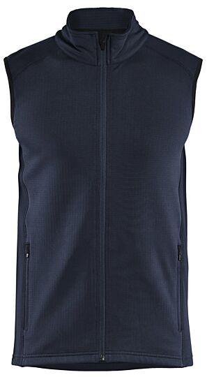 Blåkläder 4736-2539 STRIKER Bodywarmer fleece Donker marineblauw
