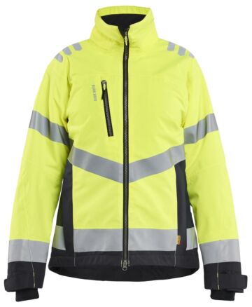 Blåkläder 4762-1977 Dames winterjas High Vis High Vis Geel/Zwart