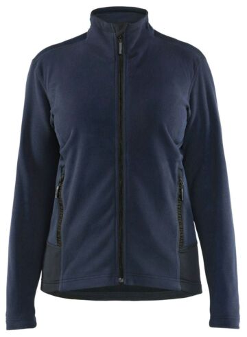 Blåkläder 4766-1010 Dames Microfleecevest Donker marineblauw/Zwart