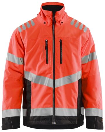 Blåkläder 4780-1977 Winterjas High Vis High Vis Rood/Zwart