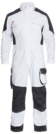 F. Engel 4810-254 Overall Wit/Antraciet