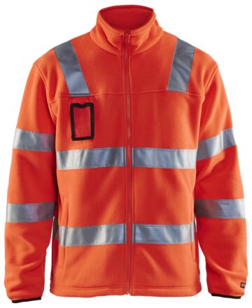 Blåkläder 4833-2560 Fleecejas High Vis High Vis Rood