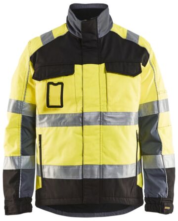 Blåkläder 4851-1811 Winterjas High Vis Geel/Zwart