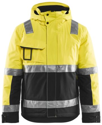 Blåkläder 4870-1987 Winterjas High Vis High Vis Geel/Zwart