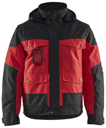 Blåkläder 4886-1977 Winterjas Rood/Zwart