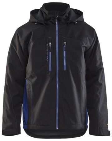 Blåkläder 4890-1977 Lichtgewicht winterjas Zwart/Korenblauw