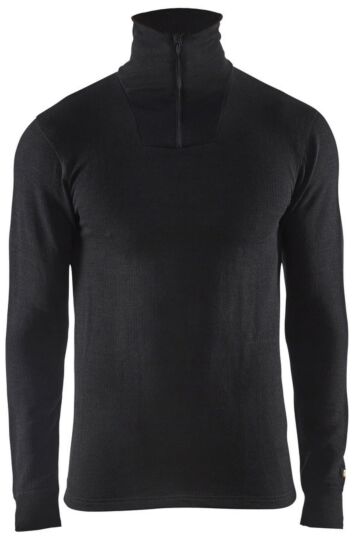 Blåkläder 4894-1706 Onderhemd met halve rits XWARM Zwart