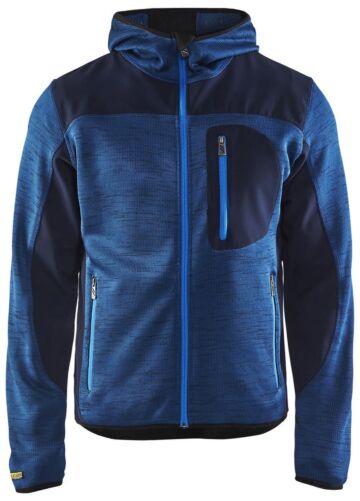 Blåkläder 4930-2117 Gebreid vest met softshell Marineblauw/Marineblauw