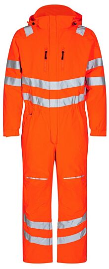 F. Engel 4946 Safety Winter Boiler Suit Orange