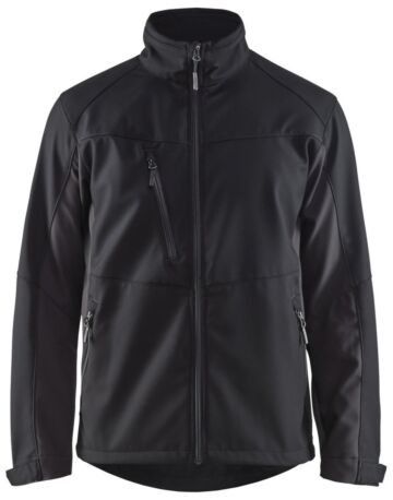 Blåkläder 4950-2516 Softshell Jack Zwart/Donkergrijs