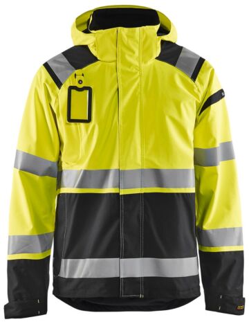 Blåkläder 4987-1987 Shell jack High Vis High Vis Geel/Zwart