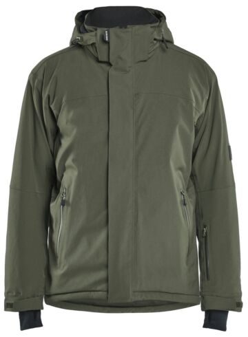 Blåkläder 4991-1917 STRIKER Winterjas Stretch Donker Herfstgroen