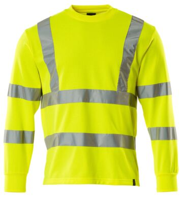 Mascot 50106-854 Sweatshirt Hi-Vis Geel