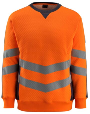 Mascot 50126-932 Sweatshirt Hi-Vis Oranje/Donkermarine
