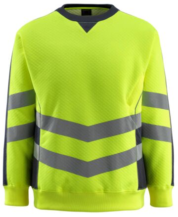 Mascot 50126-932 Sweatshirt Hi-Vis Geel/Donkermarine