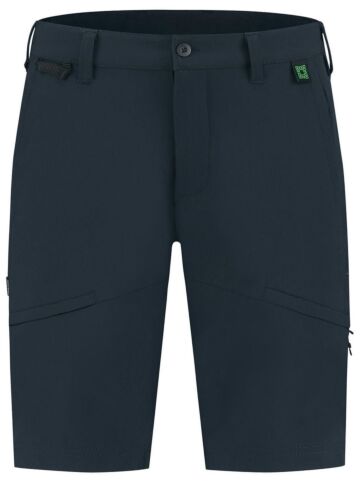 Tricorp 502703 Werkbroek Fitted Stretch Kort RE2050 Blauw