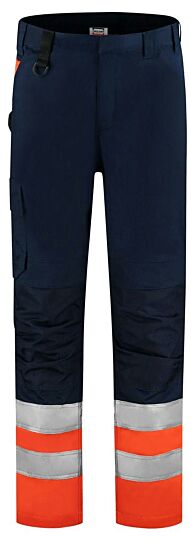 Tricorp 503012 Werkbroek High Vis Blauw/Fluor Oranje