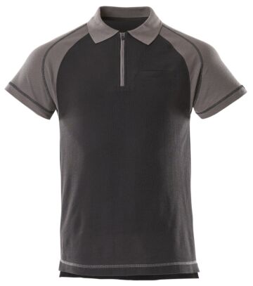 Mascot 50302-260 Poloshirt met borstzak Zwart/Antraciet