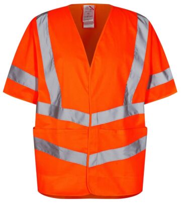 F. Engel 5031 Safety Vest SS EN 20471 Orange