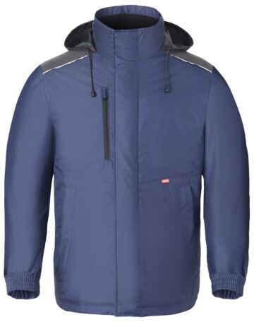 HAVEP 50371 Midi parka Havep Shift Indigo Blauw/Charcoal