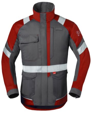 HAVEP 50388 Jack dames 5-Safety Image+ Charcoal/Rood