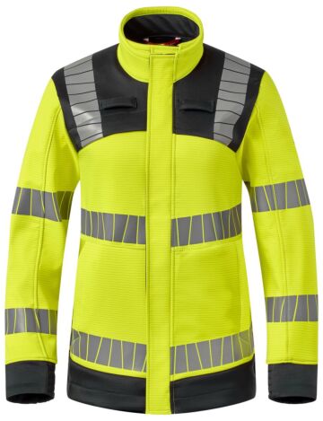 HAVEP 50473 Softshell dames Multi Protector+ Fluo Geel/Dark Navy