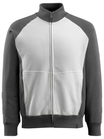 Mascot 50565-963 Sweatshirt met rits Wit/Donkerantraciet