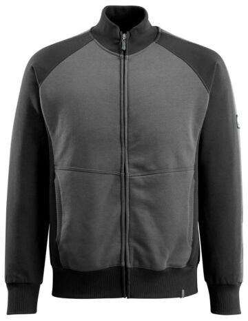 Mascot 50565-963 Sweatshirt met rits Donkerantraciet/Zwart