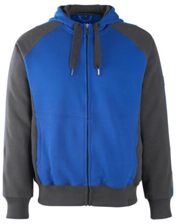 Mascot 50566-963 Capuchontrui met rits Korenblauw/Donkermarine