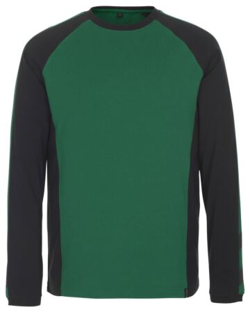 Mascot 50568-959 T-shirt lange mouwen Groen/Zwart