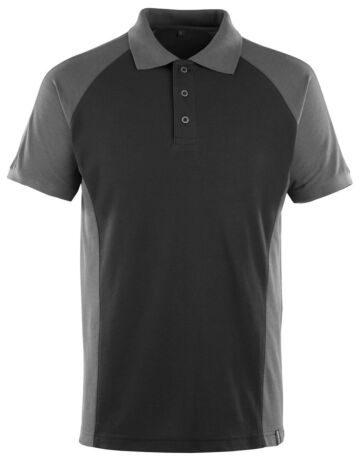 Mascot 50569-961 Poloshirt Zwart/Donkerantraciet