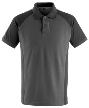 Mascot 50569-961 Poloshirt Donkerantraciet/Zwart