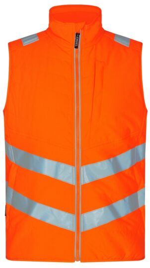 F. Engel 5159 Safety Quilted Inner Vest Orange