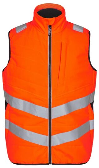 F. Engel 5159 Safety Quilted Inner Vest Orange/Anthracite