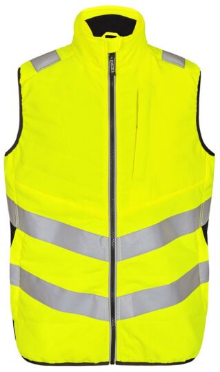 F. Engel 5159 Safety Quilted Inner Vest Yellow/Black