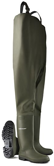 Dunlop Pricemastor Chest Wader waadbroek groen (388VP)