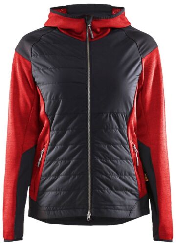 Blåkläder 5931-2117 Dames hybride jack Rood/Zwart