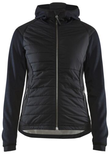 Blåkläder 5931-2117 Dames hybride jack Donker marineblauw/Zwart