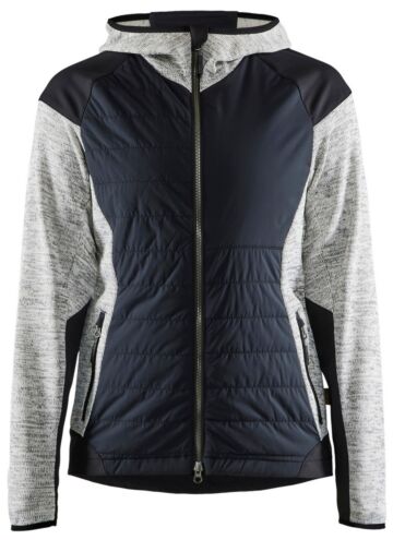 Blåkläder 5931-2117 Dames hybride jack Grijs mêlee/Zwart