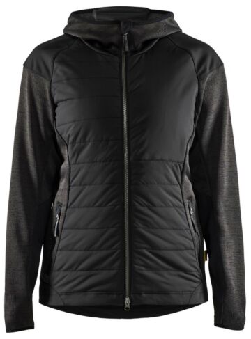 Blåkläder 5931-2117 Dames hybride jack Donkergrijs/Zwart